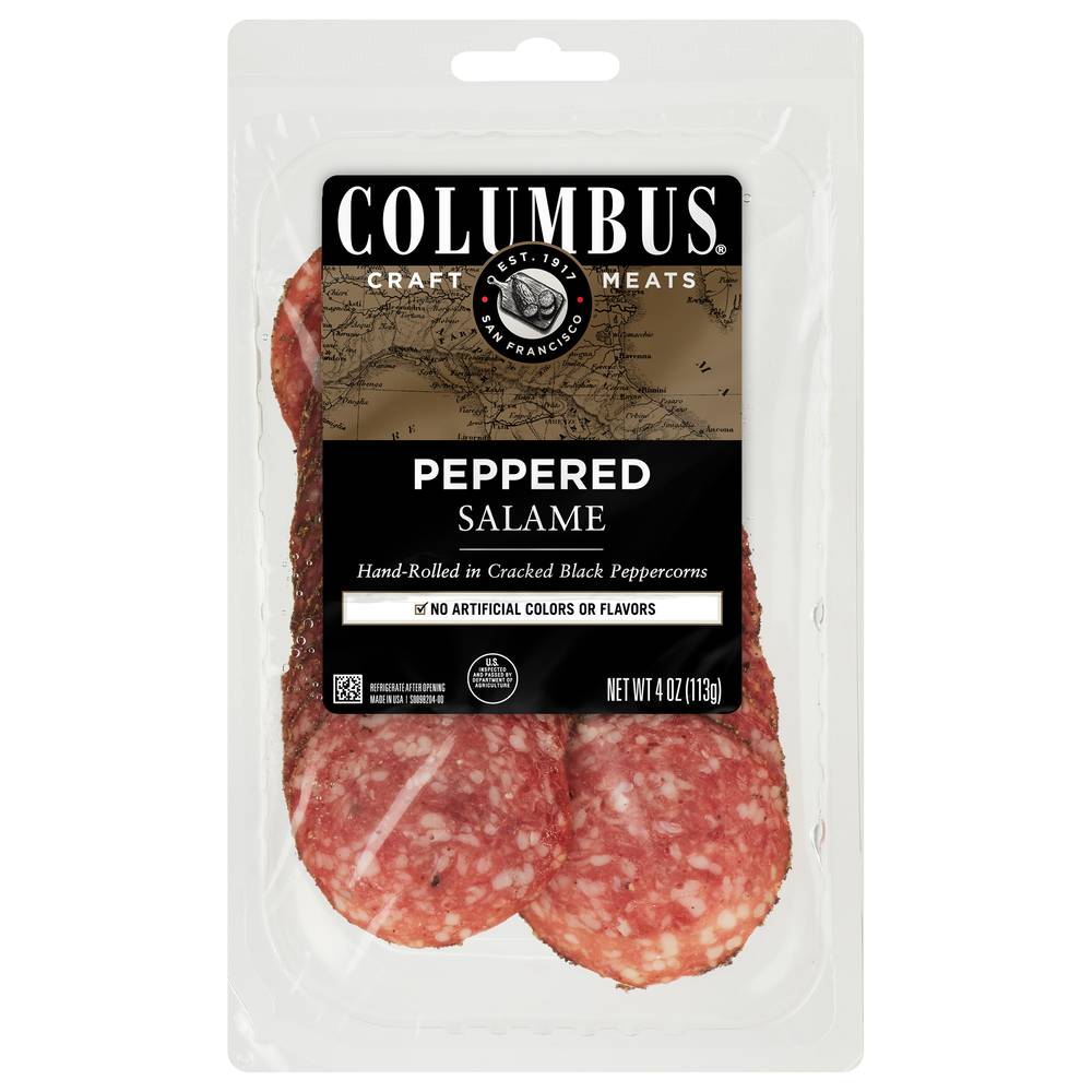 Columbus Peppered Salame (4 oz)