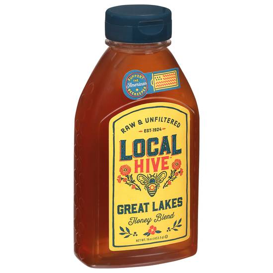 Local Hive Raw & Unfiltered Great Lakes Honey Blend