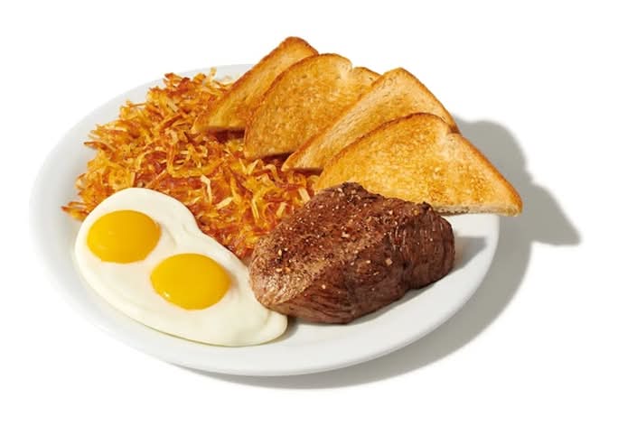 Sirloin Steak & Eggs