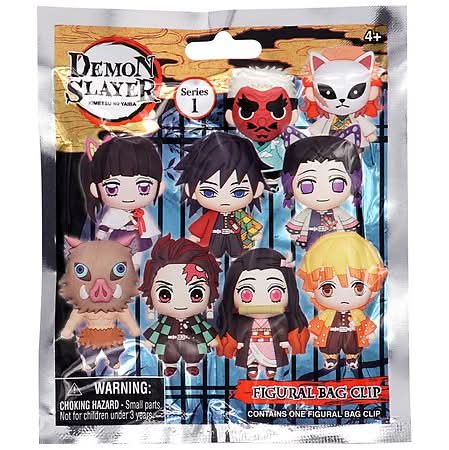 Demon Slayer Surprise Figure Bag Clip