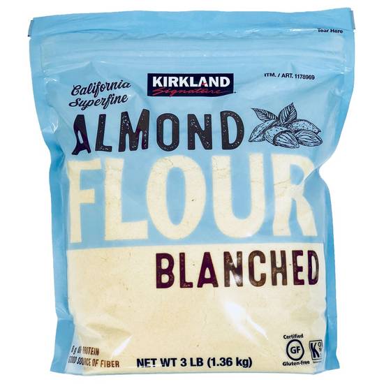 Kirkland Signature Superfine Almond Flour Blanched (3 lbs)