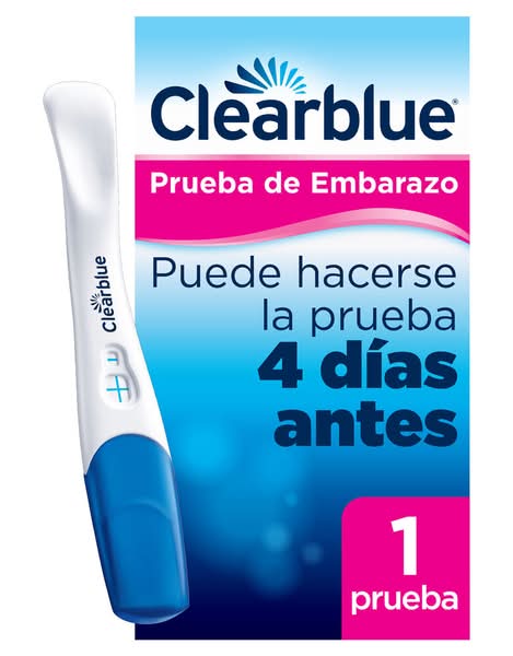 Clearblue · Prueba de embarazo