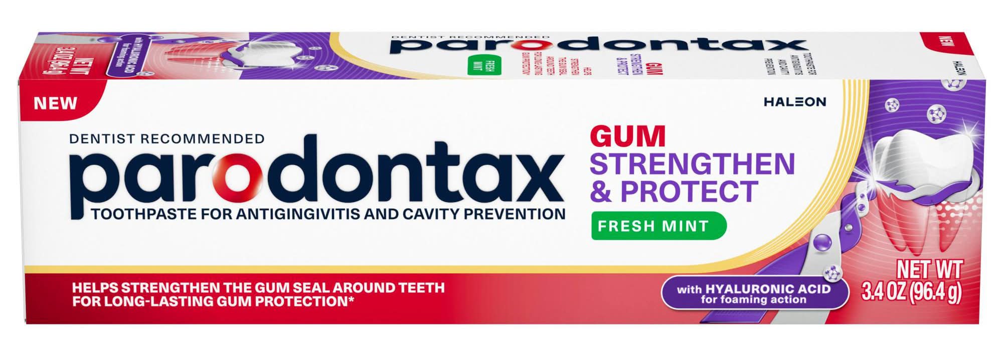 Parodontax Gum Strengthen & Protect Toothpaste, Fresh Mint (3.4 oz)