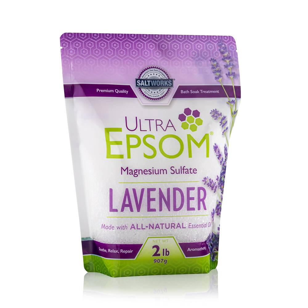 Ultra Epsom Salt Lavender 2lb