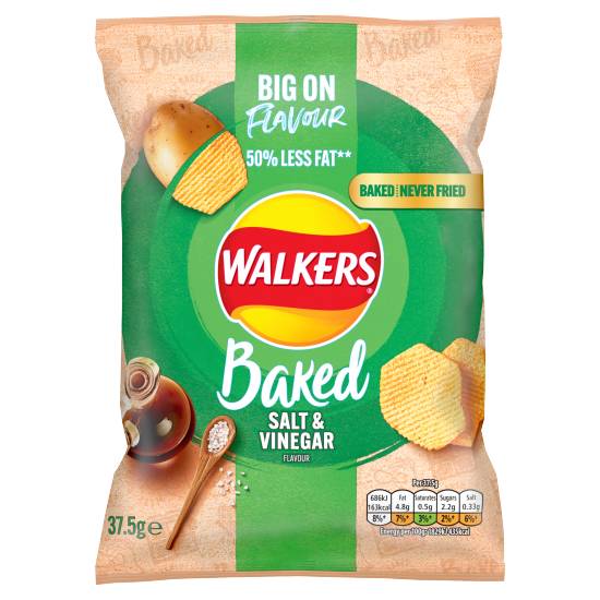 Walkers Baked Salt & Vinegar Snacks Crisps