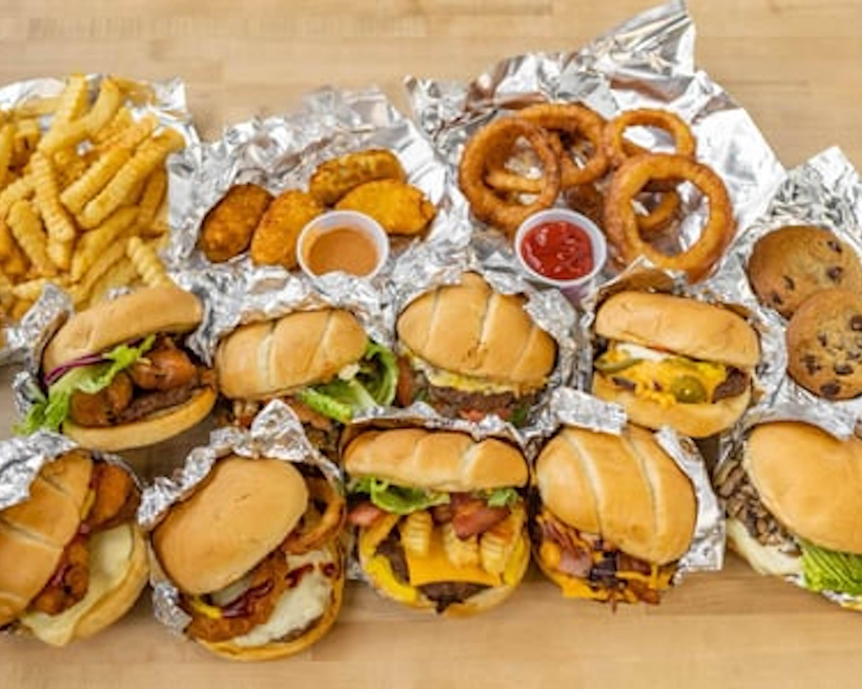 Order Celebrity Burgers , Handcrafted Burgers (1600 Campbell St) Menu