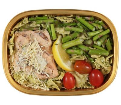 Taylor Farms Ready Meal Salmon Pesto Grilled With Asparagus (14 oz)