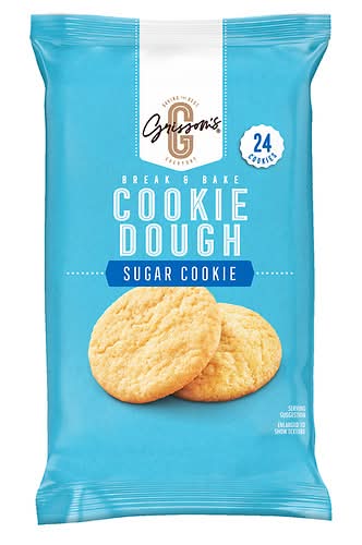 Grissom's Break & Bake Sugar Cookie Dough (16 oz, 24 ct)