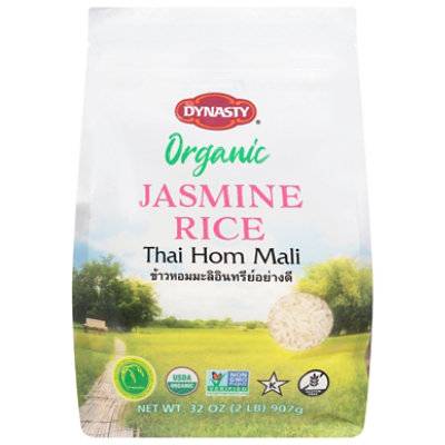 Dynasty Jasmine Rice Organic - 2 Lb