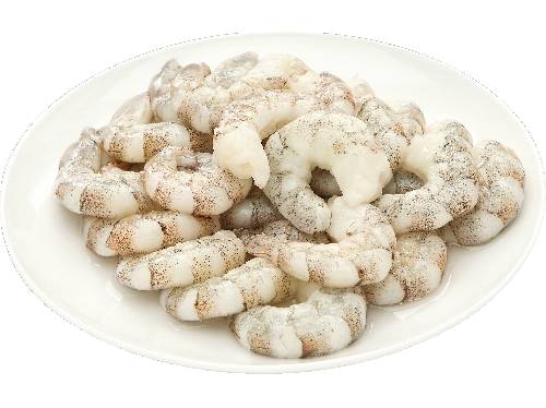 16/20 Count Peeled & Deveined Tail On Raw Shrimp Farm Raised Previously Frozen