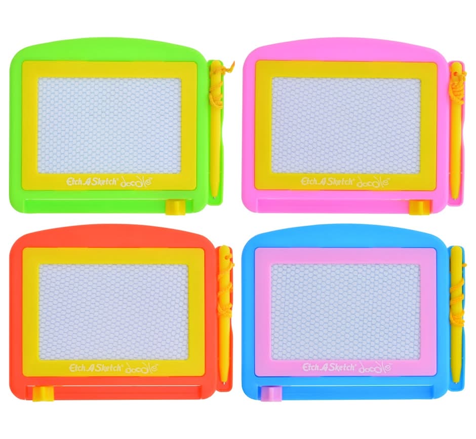 Etch A Sketch Mini Doodle Magnetic Drawing Boards 3+ Years (4 ct)