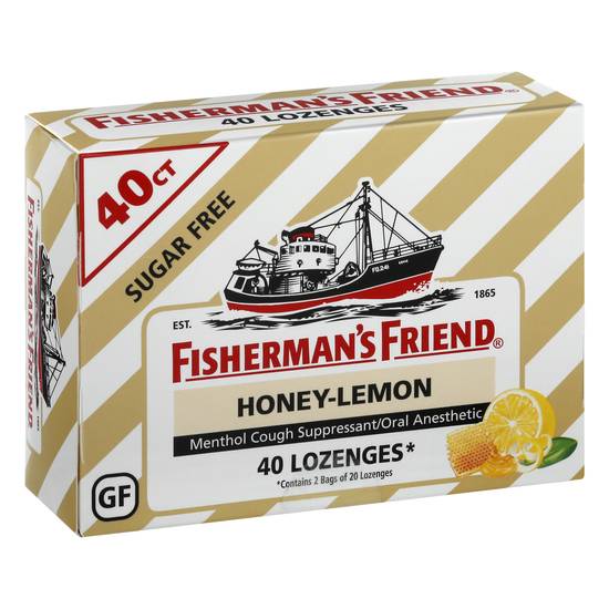Fishermans Friend Honey-Lemon Cough Suppressant (40 ct)