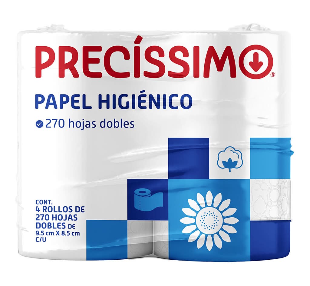 Precíssimo · Papel higiénico (4 un)