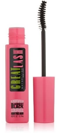 Maybelline Great Lash Mascara, Blackest Black (0.43 fl oz)