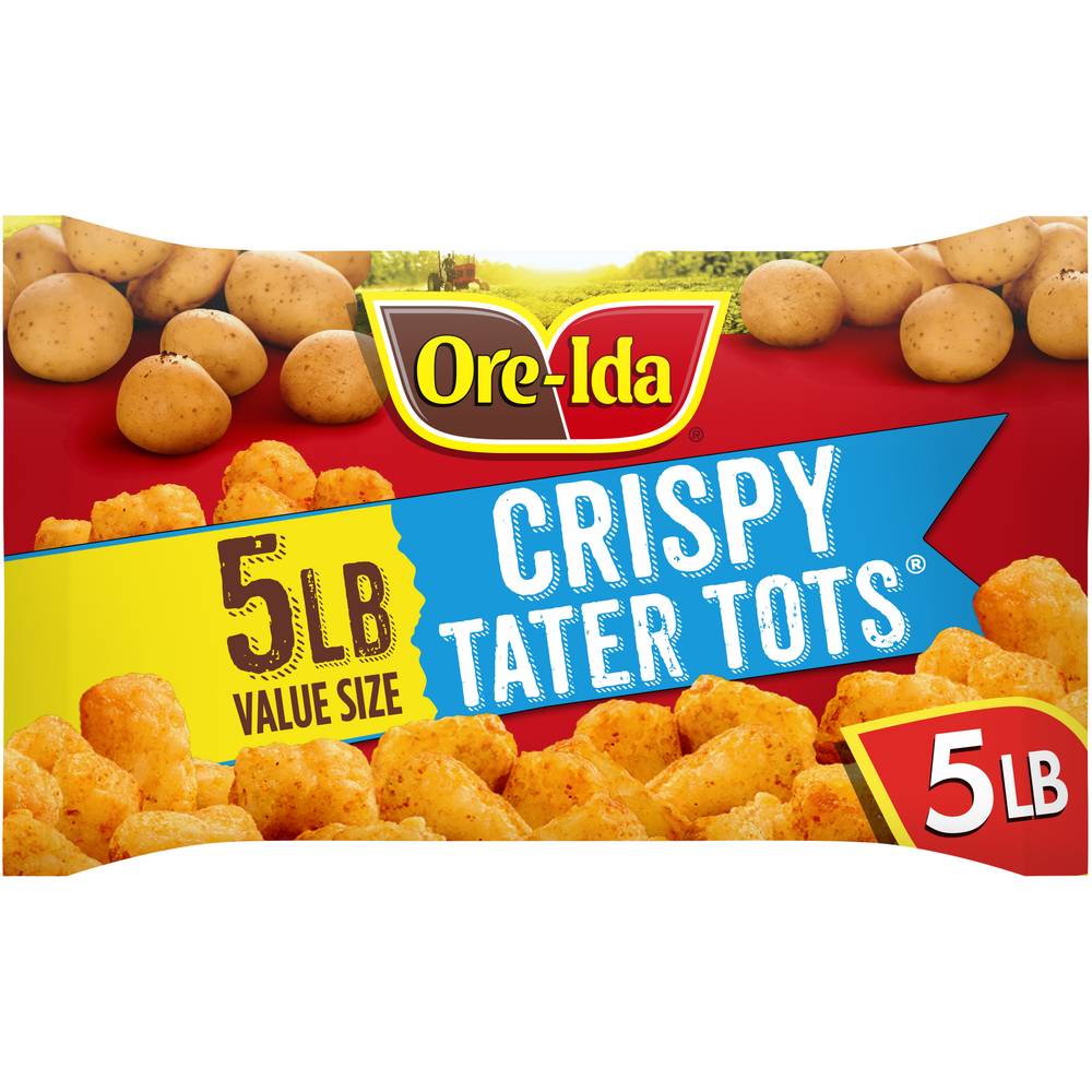 Ore-Ida Golden Tater Tots Seasoned Shredded Potatoes