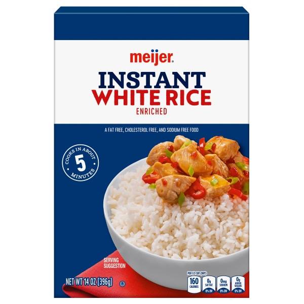 Meijer Instant Long Grain White Rice