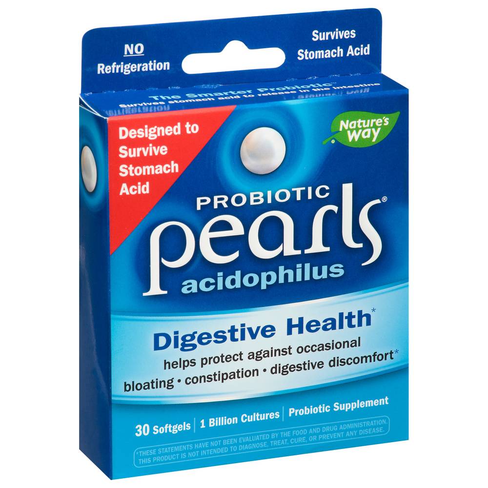 Nature's Way Pearls Acidophilus Probiotic Supplement