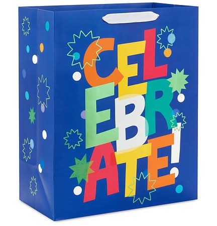 Hallmark Gift Bag Celebrate For Birthdays Graduations