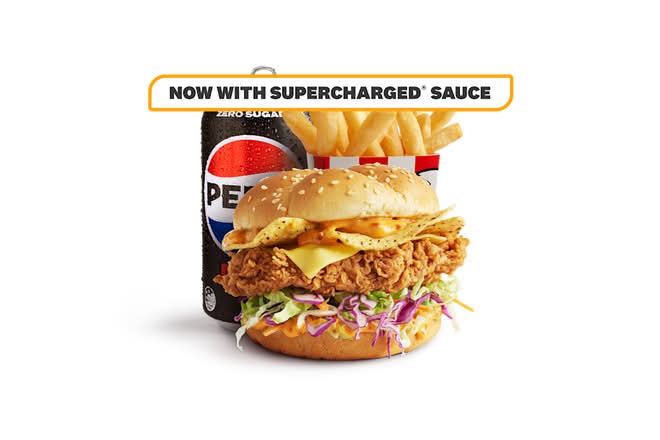 Zinger® Crunch Burger™ Combo