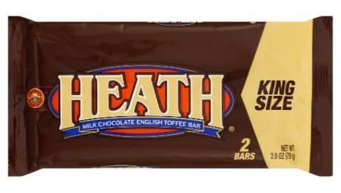 Heath Milk Chocolate English Toffee Bars (2.8 oz, 2 ct)