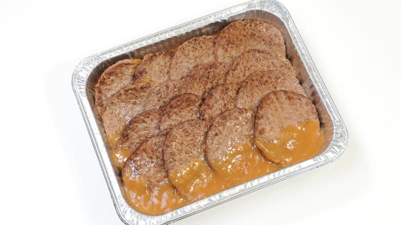 Full Pan Hamburger Steak