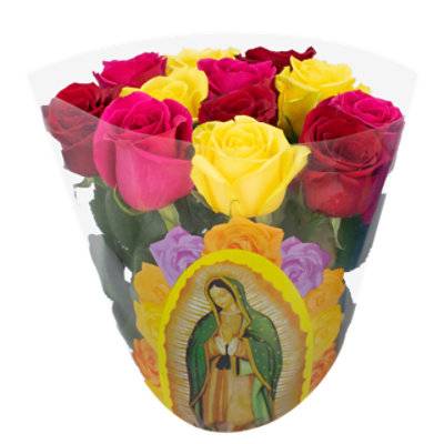 Our Lady Of Guadalupe Roses (12 ct)
