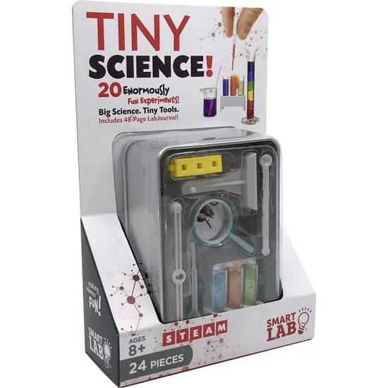 Smartlab Toys STEM Kit, Tiny Science, Grades 2-6, 24 Pieces
