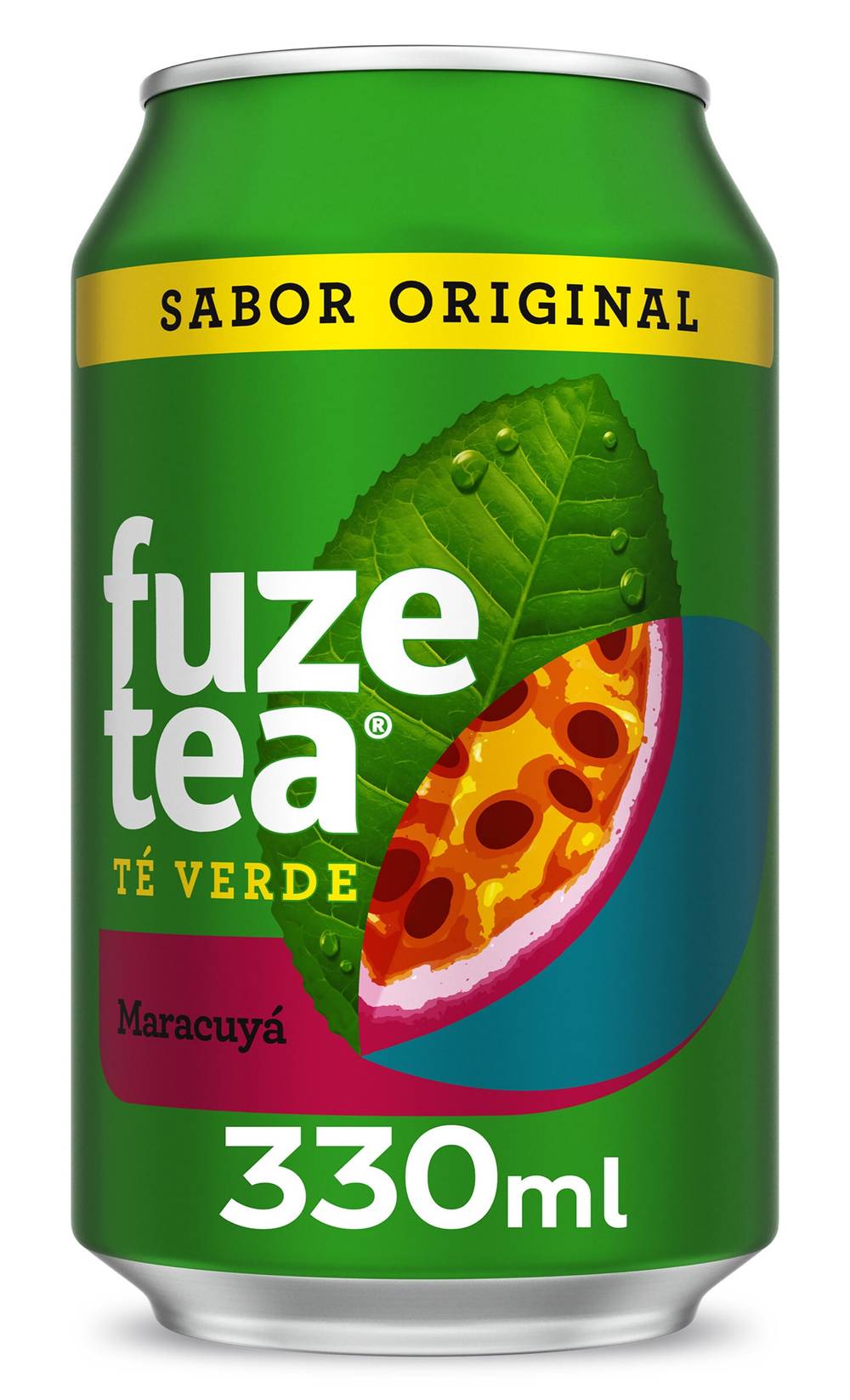 Refresco De Té Verde Maracuyá Fuze Tea Lata 33 Cl