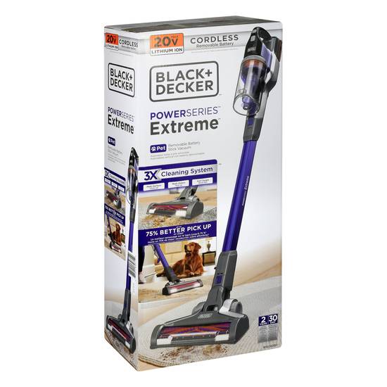 Black and Decker POWER SERIES Extreme 20V Cordless Stick Vacuum