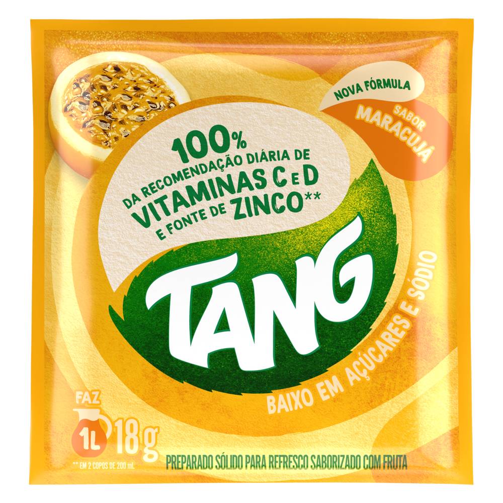 Tang refresco em pó sabor maracujá (18 g)