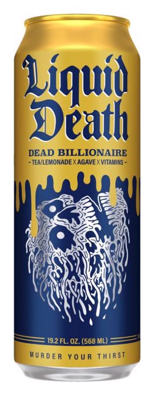 Liquid Death Dead Billionaire Tea 19.2 Oz 1 Pk