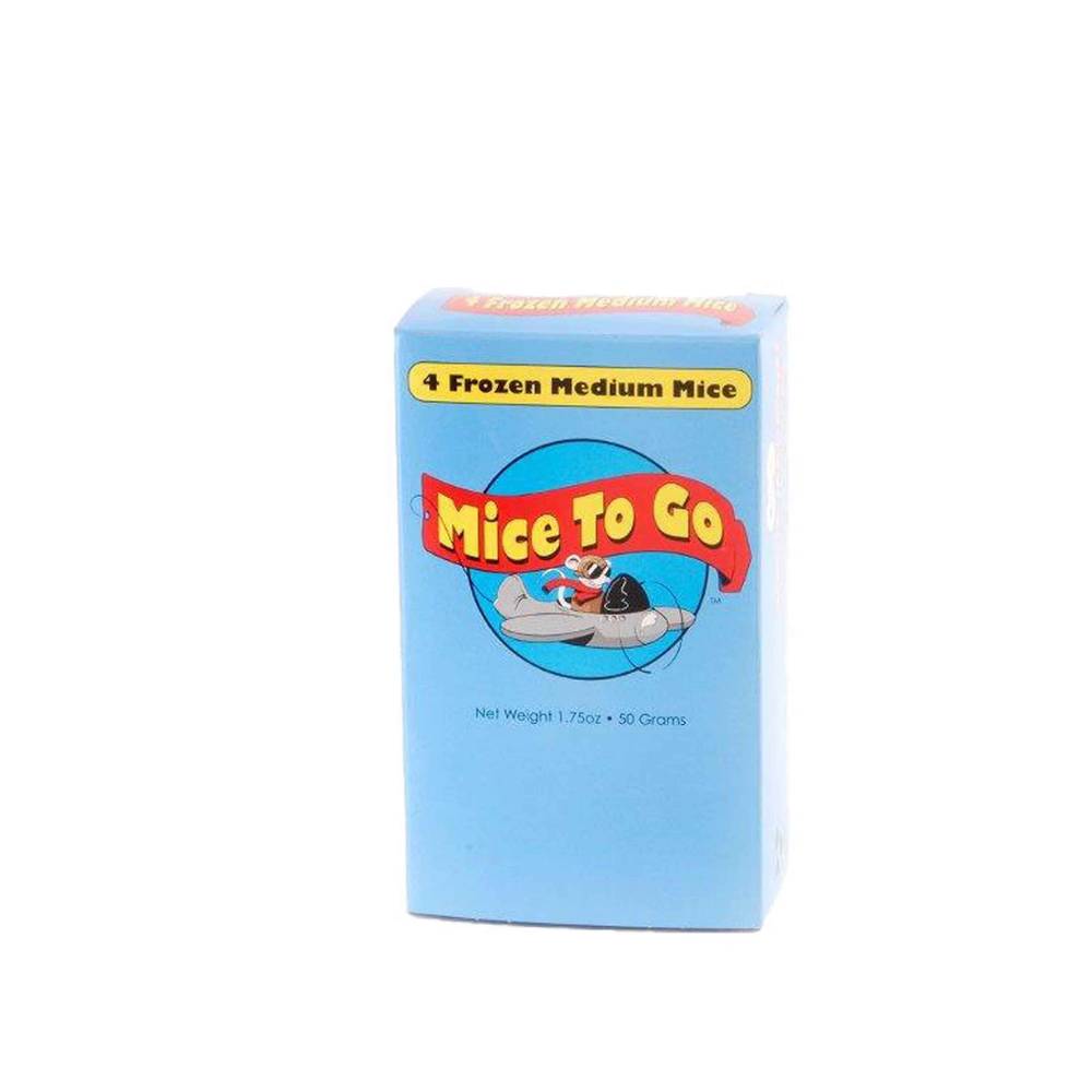 Mice To Go Frozen Medium Mice Reptiles Food (4 ct)