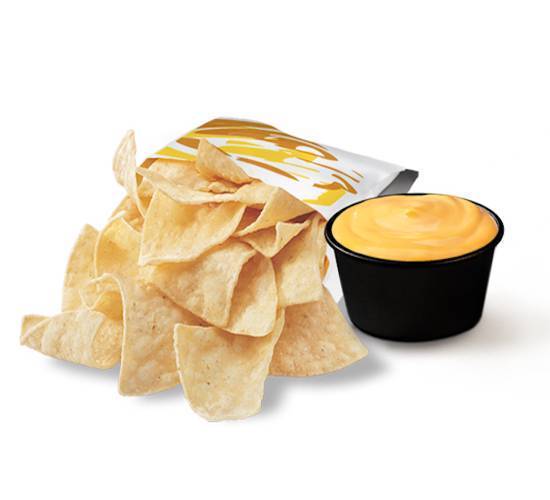 Chips with Nacho Cheese Sauce