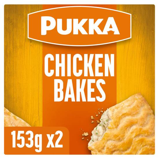 PUKKA 2 Chicken Bakes 306g
