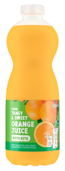 ASDA Orange Juice With Bits (1L)