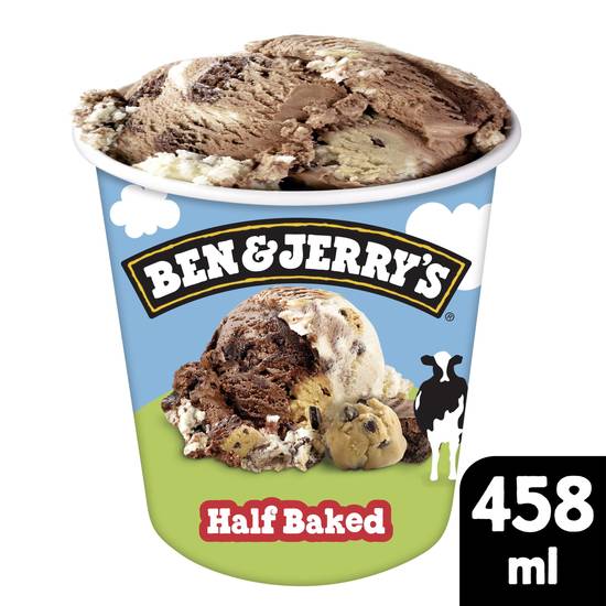Ben & Jerry's Half Baked Ice Cream Tub 458ml