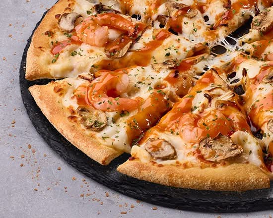 ぷりっと海老のビスクソース仕立て Shrimp with Bisque Sauce