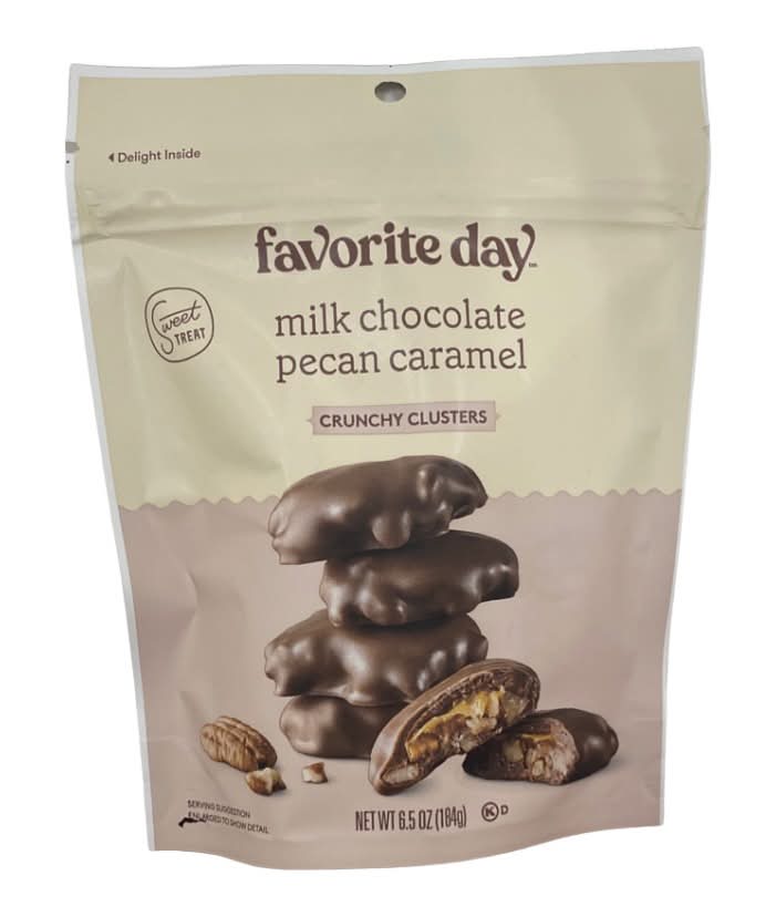 Favorite Day Crunchy Clusters, Milk Chocolate Pecan Caramel (6.5 oz)