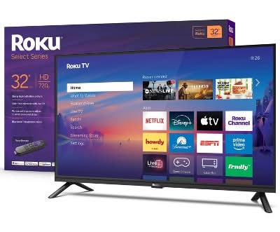 ROKU Select Series 720p Hd Smart Tv With Remote, 32 in, Black