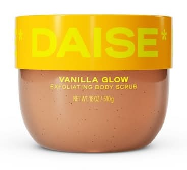 DAISE Exfoliating Body Scrub, Vanilla Glow (18 oz)
