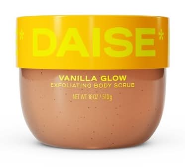 DAISE Exfoliating Body Scrub, Vanilla Glow (18 oz)