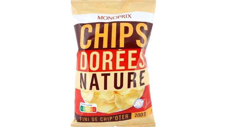 Monoprix - Chips dorées nature