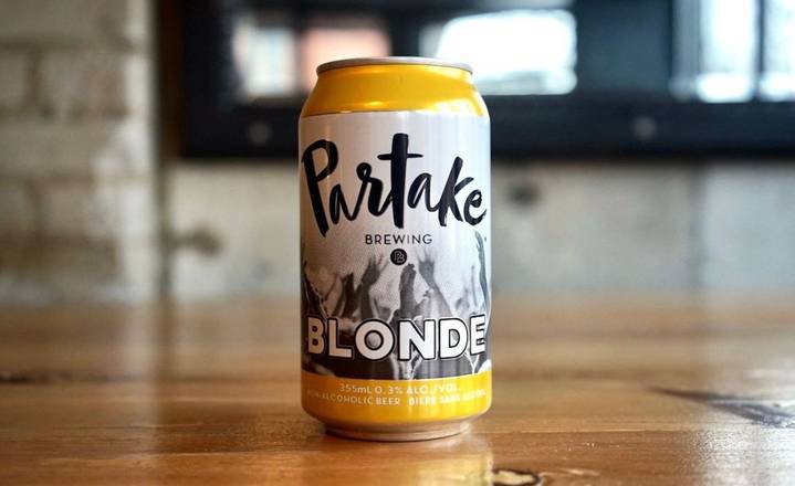 Partake Blonde Non-Alcoholic Beer