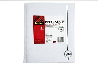 Scotch Expandable Bubble Mailer (3 ct)