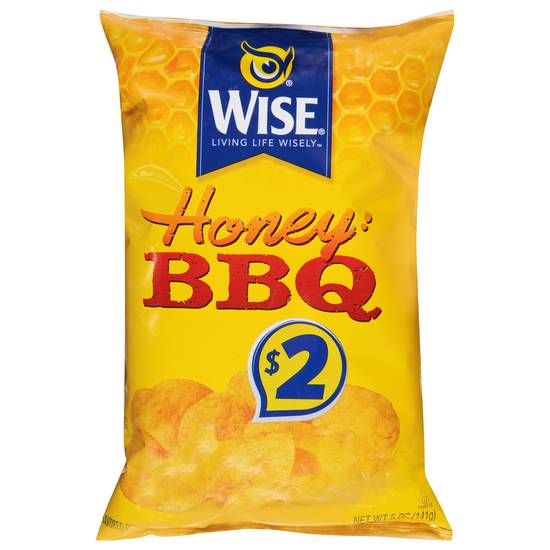 Wise Honey Bbq Potato Chips (5 oz)