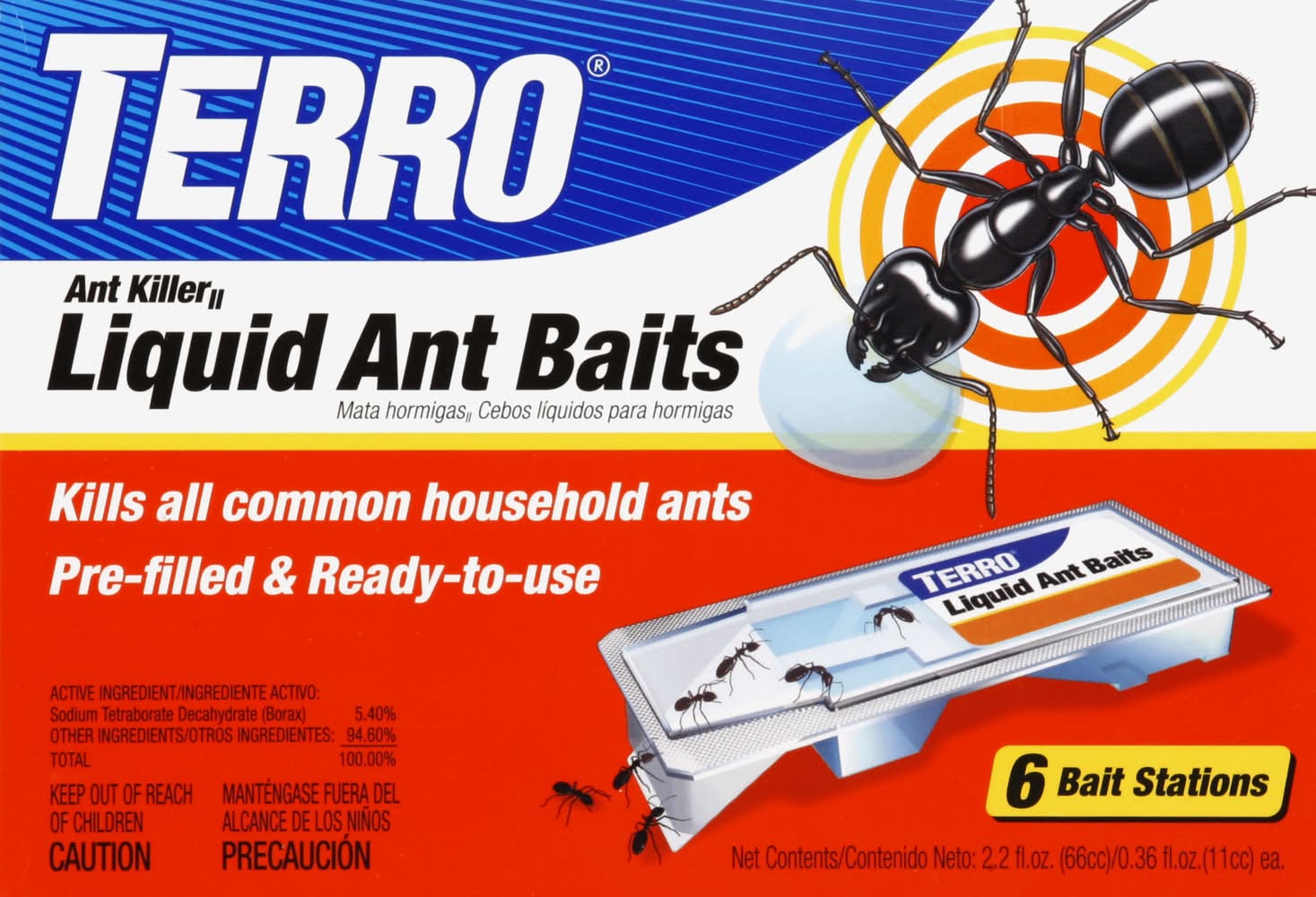 Terro Liquid Ant Baits Ant Killer Ii (2.2 fl oz)