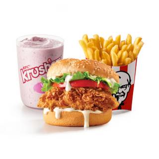 Verry Berry Krusher Burger Meal