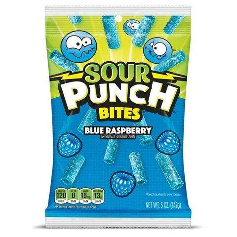 Sour Punch Blue Raspberry Bites 5oz