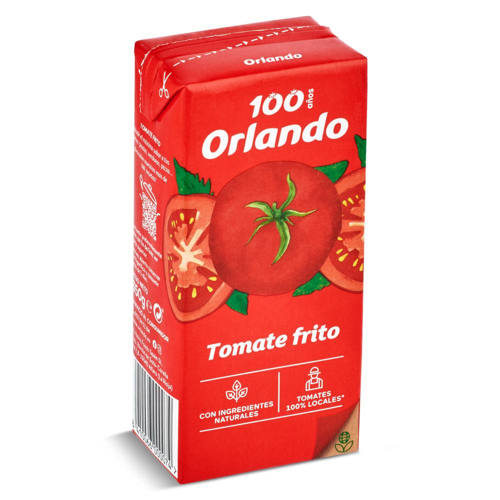 Tomate Frito Orlando Brik 350 G