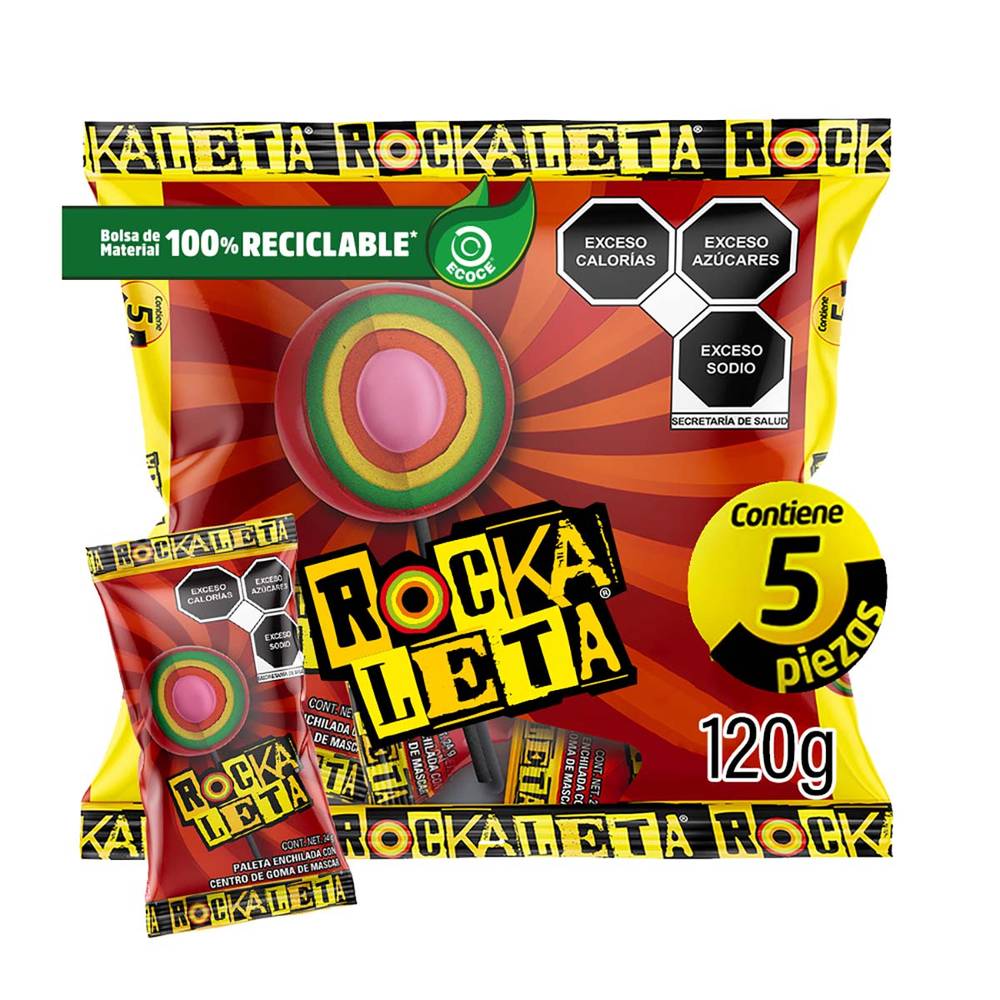 Sonric's · Paleta rockaleta (5 un)